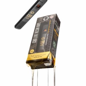 CBD Live Resin Vape, solo drip shot
