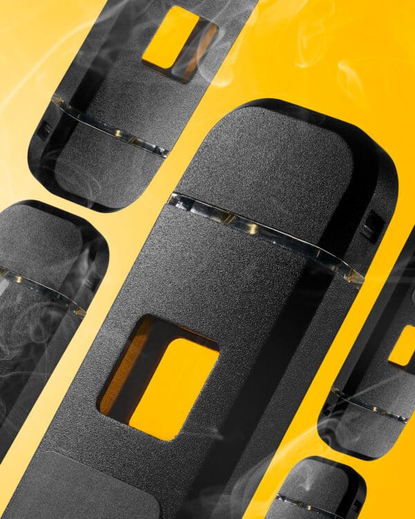 Vape window close up