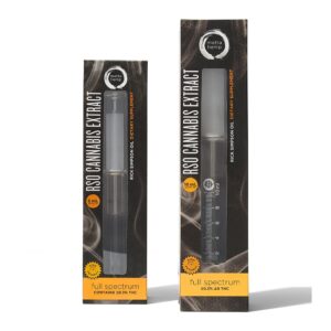 Rick Simpson Oil (RSO) High-Potency CBD Extract, Small and Large Product