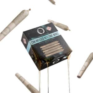 CBN Infused Minis, solo drip shot