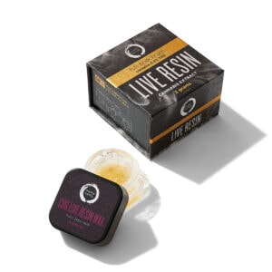 2 gram jar of CBG Live Resin