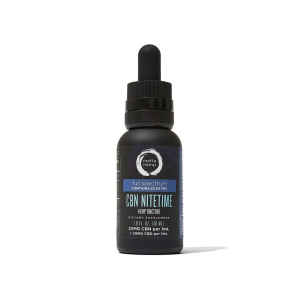 CBN Nitetime Tincture: Full-Spectrum (1200mg / 4800mg)