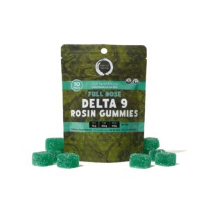 Metta Hemp - D9 Full Dose Gummies, 10 ct, white background